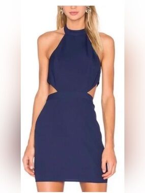 NBD X Naven mini halter dress